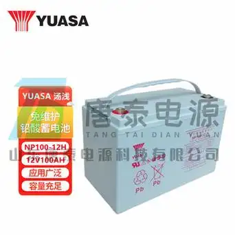 yuasa 汤浅蓄电池 免维护铅酸 ups/eps消防应急电源 直流屏电瓶