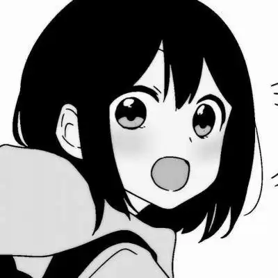 ins黑白动漫女头 超火的日系ins风漫画头像黑白女生高清好看图片_女生