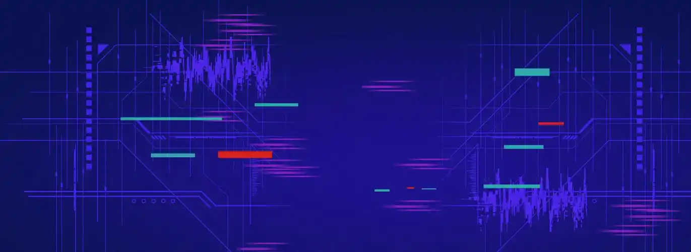 商务时尚蓝色渐变艺术线条抖音banner【电商背景psd】-90设计网