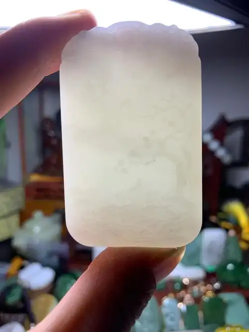 玉石打灯有结构(和田玉的结构特征)