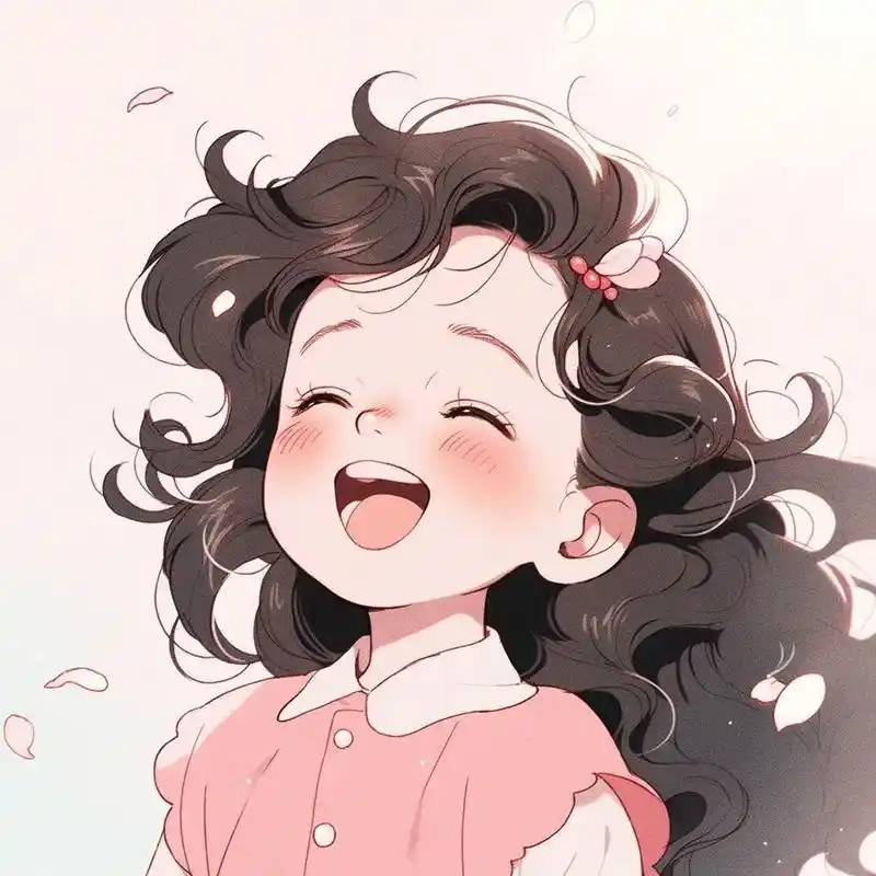 微笑女孩可爱头像,今天你笑了吗#女生头像#治愈系头像 #动漫 - 抖音