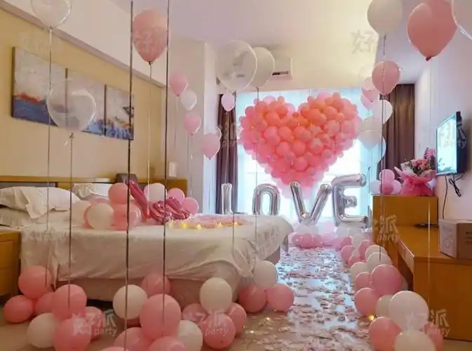 重庆生日家里简单布置图片重庆生日房间布置图片大全