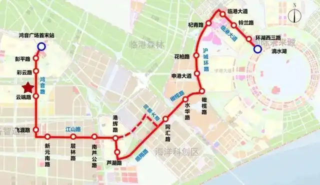 加上临港规划在建两港快线,27号线,曹奉线,奉贤线和南奉线,还有3条国