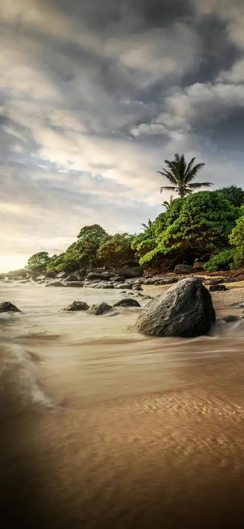 沙滩(壁纸)_唯美图片_我要个性网