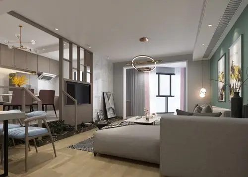 江南名城现代简约装修效果图