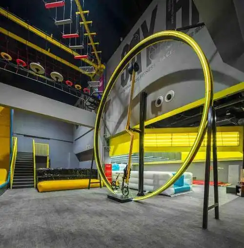燃space亮相成都集80多种游乐项目为一体的新运动潮玩空间
