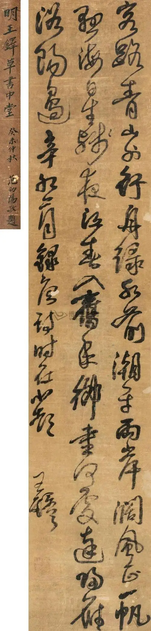 p>《草书唐诗》是由中国著名书法大师——王铎 的作品.