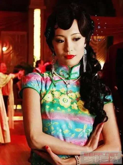 国粹旗袍玫瑰坊金大班旗袍