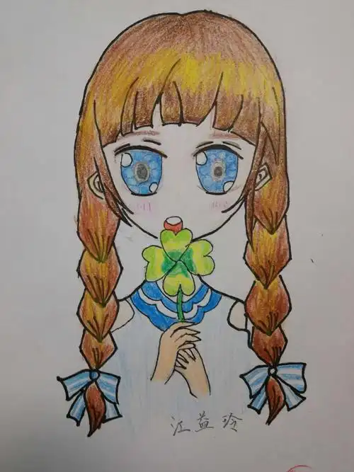 2018秋季绿芽画室学生动漫画优秀作品展示