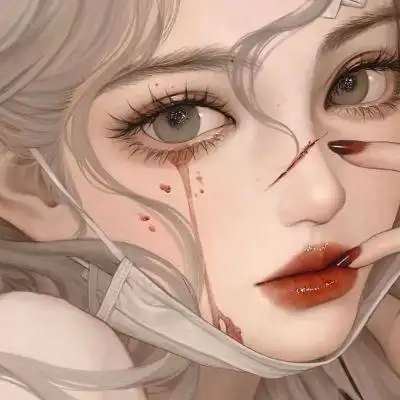 女人味卡通头像画师nutdream承诺是骗子讲给笨蛋听的