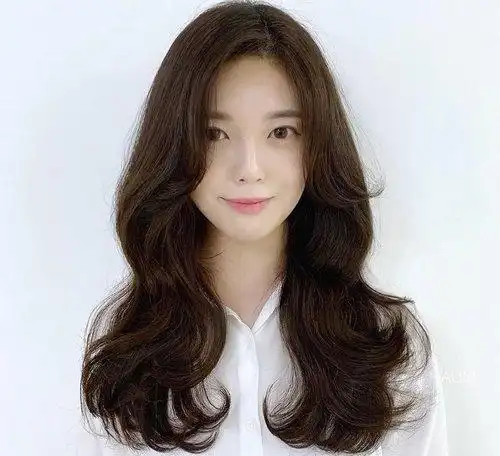 发型女生中长发头像图片大全图片2021款图片