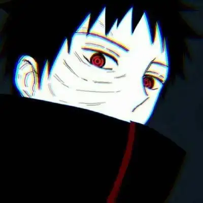 血瞳二次元男生头像