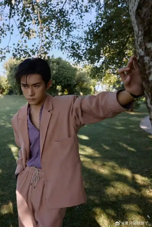 易烊千玺##易烊千玺##易烊千玺粉色套装##罗莱家纺品牌代言人易热