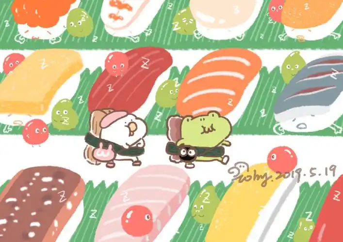 食物 动漫 可爱 背景图 壁纸 少女心 图源微… - 堆糖,美图壁纸兴趣社