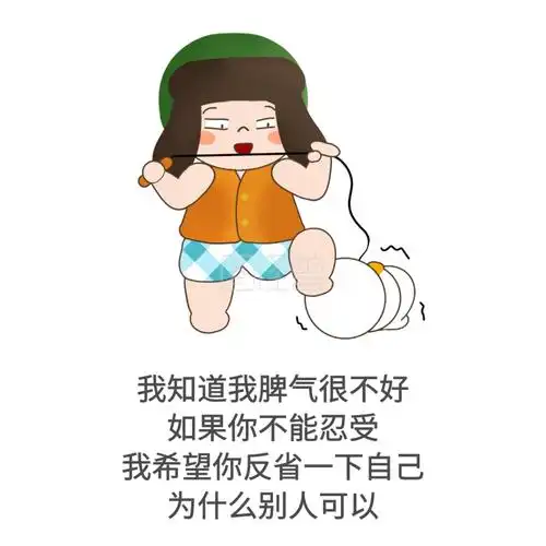 我脾气很不好表情包