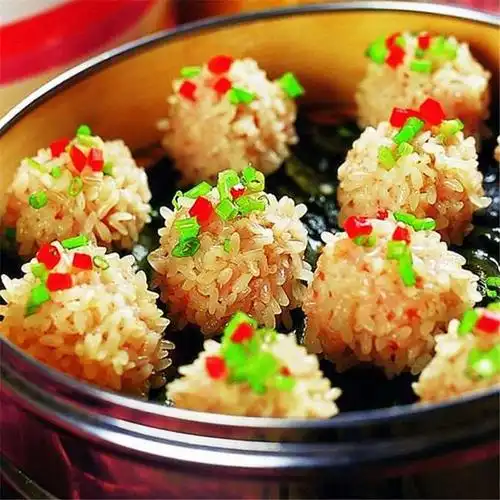 包邮手工肉丸子糯米圆子丸子珍珠猪肉