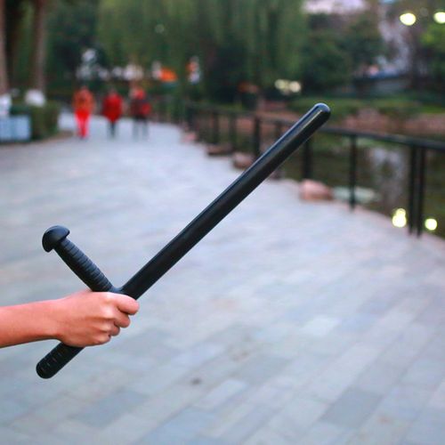 武术防暴应急拐杖丁字pc新材拐棍器材防身其他防护救生装备