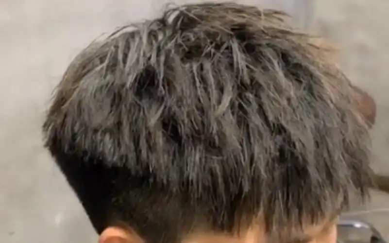 男生发型8cm立体碎盖做个阳光少年吧