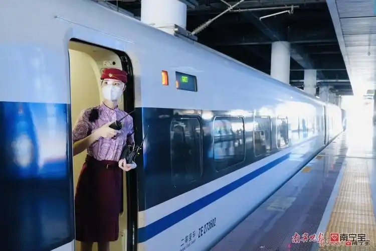 我们的新时代丨广西首批动姐见证南宁高铁朋友圈扩容