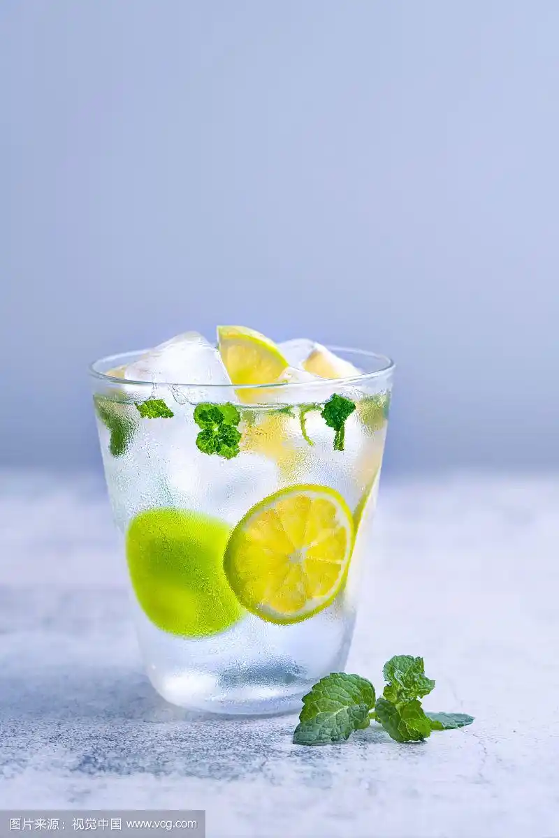 柠檬薄荷莫吉托饮品,柠檬薄荷饮料