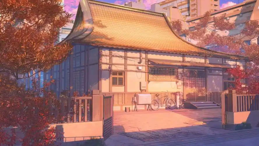 日系风格插画高清壁纸