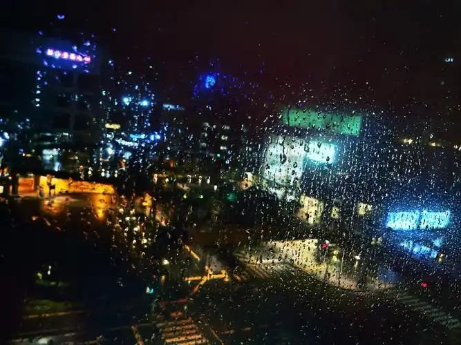 15号开始持续大雨,手机收到了躲避台风的警告,晚上听到窗外一夜狂风