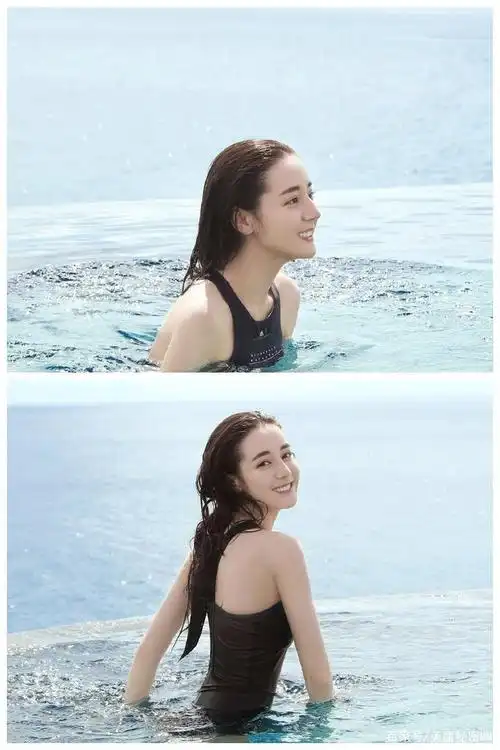 90后迪丽热巴肤白貌美大长腿,随性穿搭,秀出最美的自己