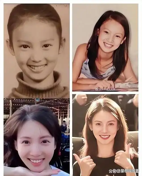 金晨12年前原来长这样天庭饱满地阁方圆和现在完全不像一个人