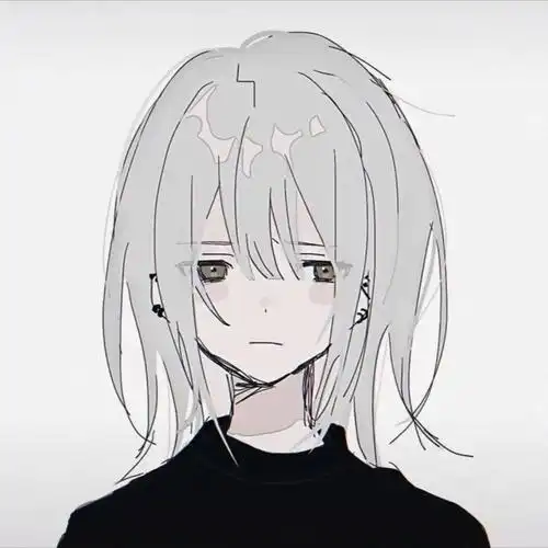 有没有比较丧的动漫头像女生oo