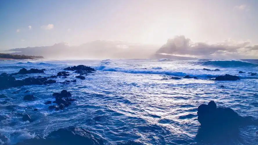 精选蓝色大海海洋图片高清电脑壁纸 第二辑