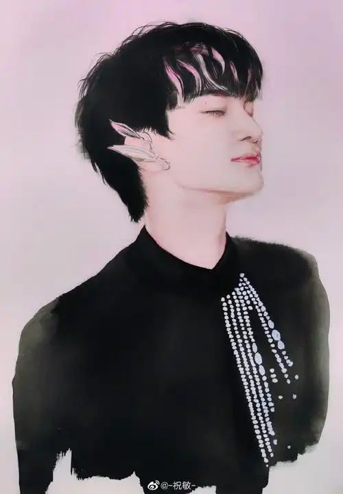 周深魔都制躁音乐节##手绘周深