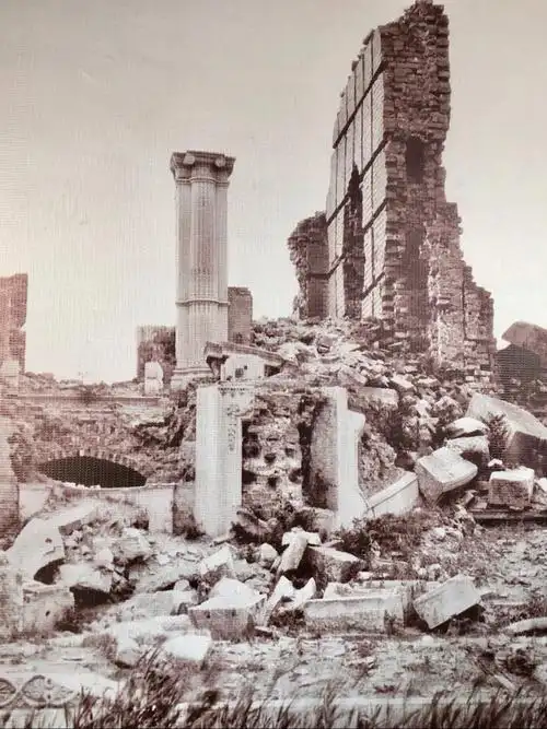 北京正觉寺正在展出的圆明园老照片(2021.2.25)