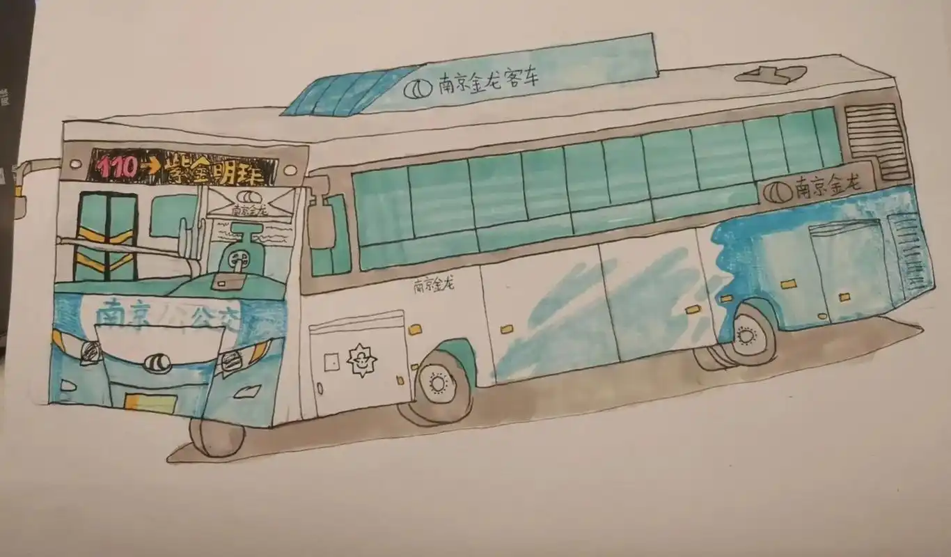 画车,画飞机,画地铁,你绝对是认真的98这就是爱好!上几副这 - 抖音