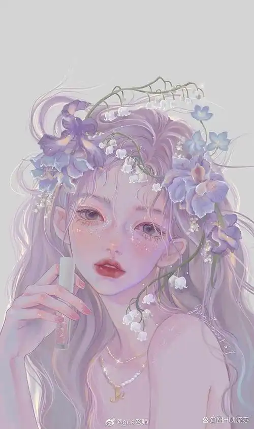 超唯美梦幻系女生手绘壁纸