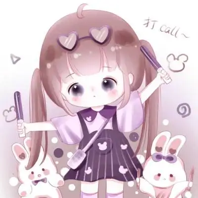 卡通头像女可爱q版(60张)_女生动漫头像_头像屋