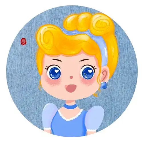 q版迪士尼公主头像来喽