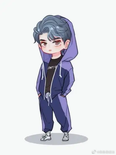 风生水起#大家看点开心的98这套q版画完了～统一发一下@uniq-王一博