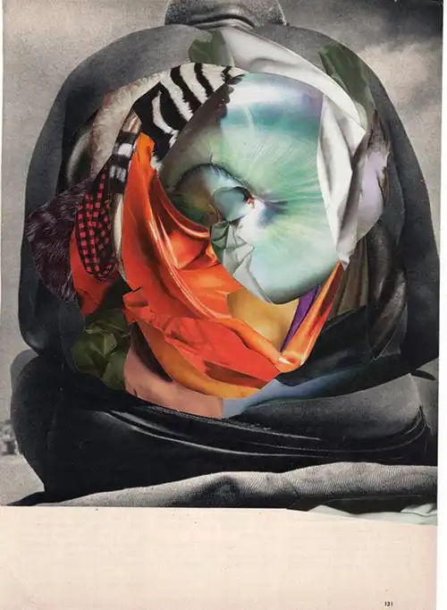 布鲁克林艺术家charleswilkin复古现代的拼贴画作品