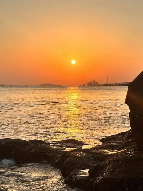 厦门旅行  #厦门白城沙滩  #海边夕阳  #记录美好生活
