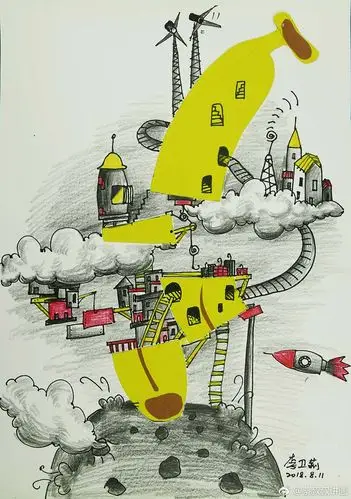 拼贴联想创意儿童画 《蔡叔叔讲画》玩艺术,开脑洞!