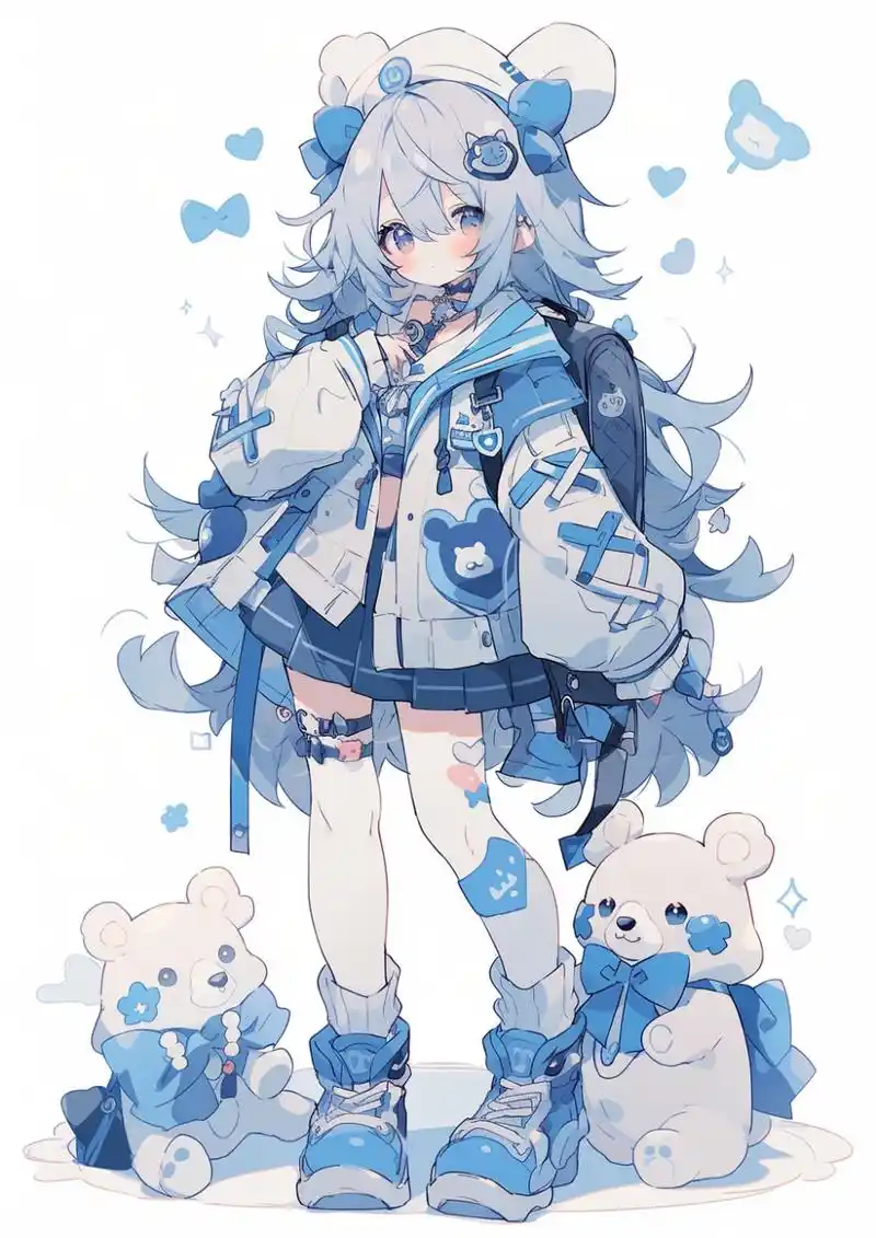 二次元# #二次元动漫# #萌妹子#  梦幻花园绽芬芳, 萌萌可爱爱无垠.