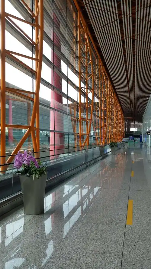 首都机场国际候机大厅