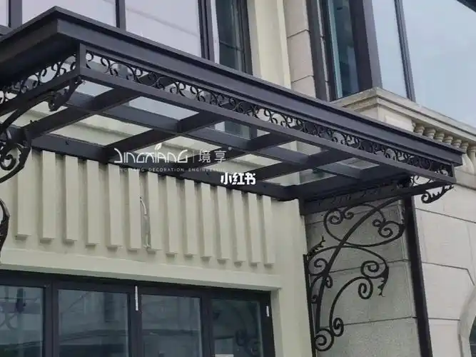 入户门铁艺雨棚定制
