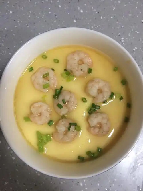 虾仁蒸蛋