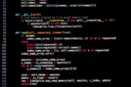 计算机语言源代码照片