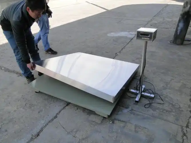 山东scs-5吨电子地磅厂家直销 钢材市场专用5吨防爆地磅秤 5t防水地磅