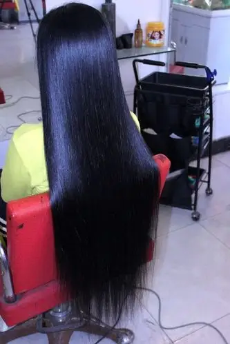 剪下东北研究生美女的乌黑长发北京face07