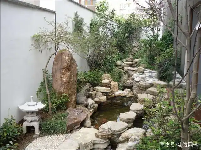 潜山市庭院景观假山造景制作时要注意哪些