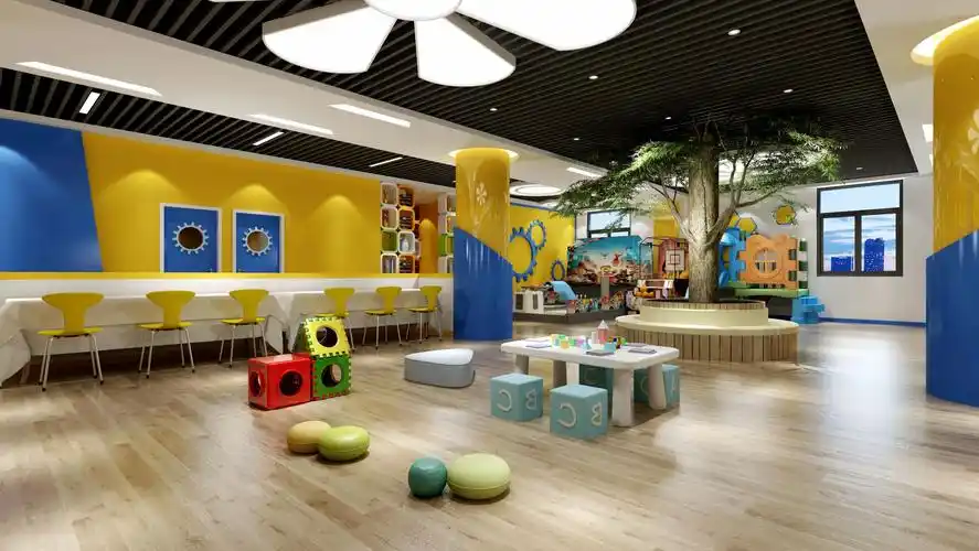 最新儿童培训班装修图片欣赏培训班装修设计效果图片200平米