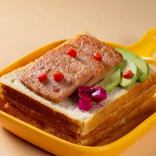 即食片装眉州东坡王家渡180g4盒装低温午餐肉猪肉原味火锅